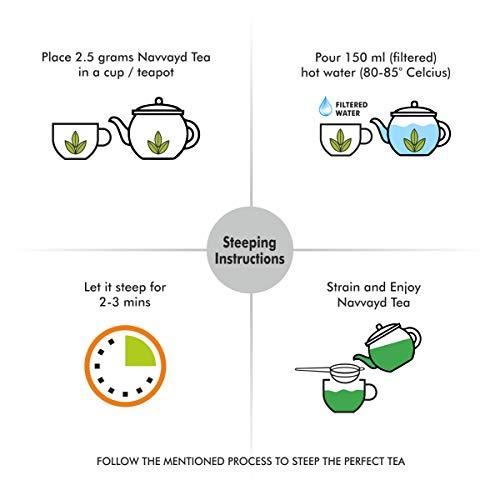 NAVVAYD NAVVAYD Tulsi Mulethi Tea (100 Grams, 50 Cups), Delicious & Healthy Tea with Natural Ingredients