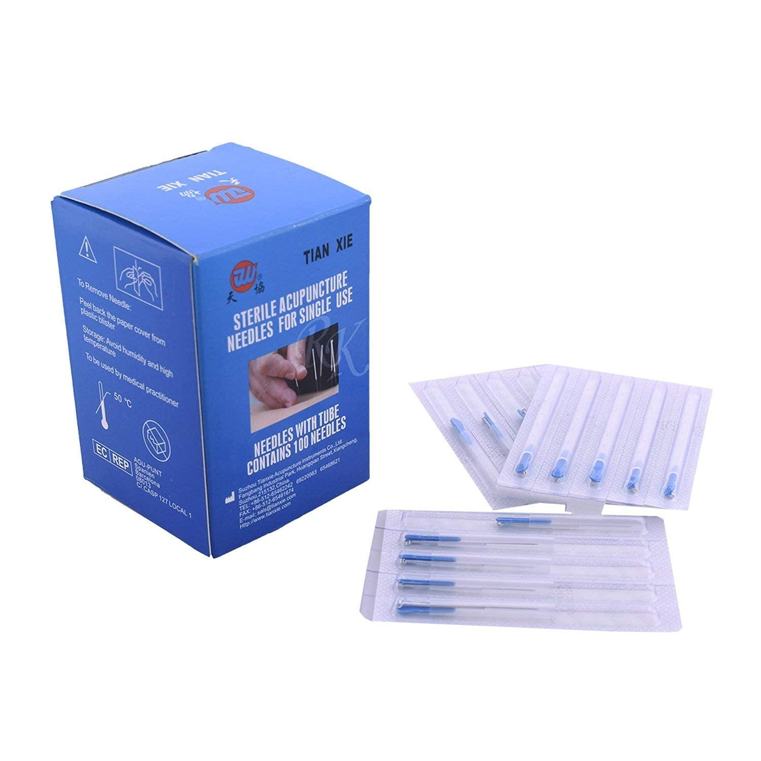 Generic KIYO Acupuncture Needles For Single Use Transparent (0.25X13) 100pcs (0.25 * 13 3 BOX)