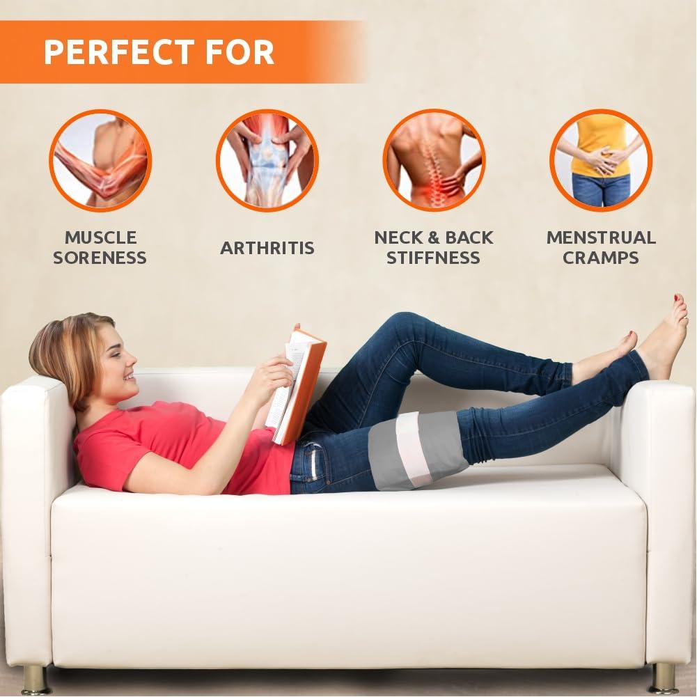 Vissco Vissco Orthopaedic Heating Belt,Heat Therapy to Soothe Sore Muscles, Decreases Joint Stiffness & Relieve Pain, Put it on for Spondylosis, Joint Pain For Men & Women - XL