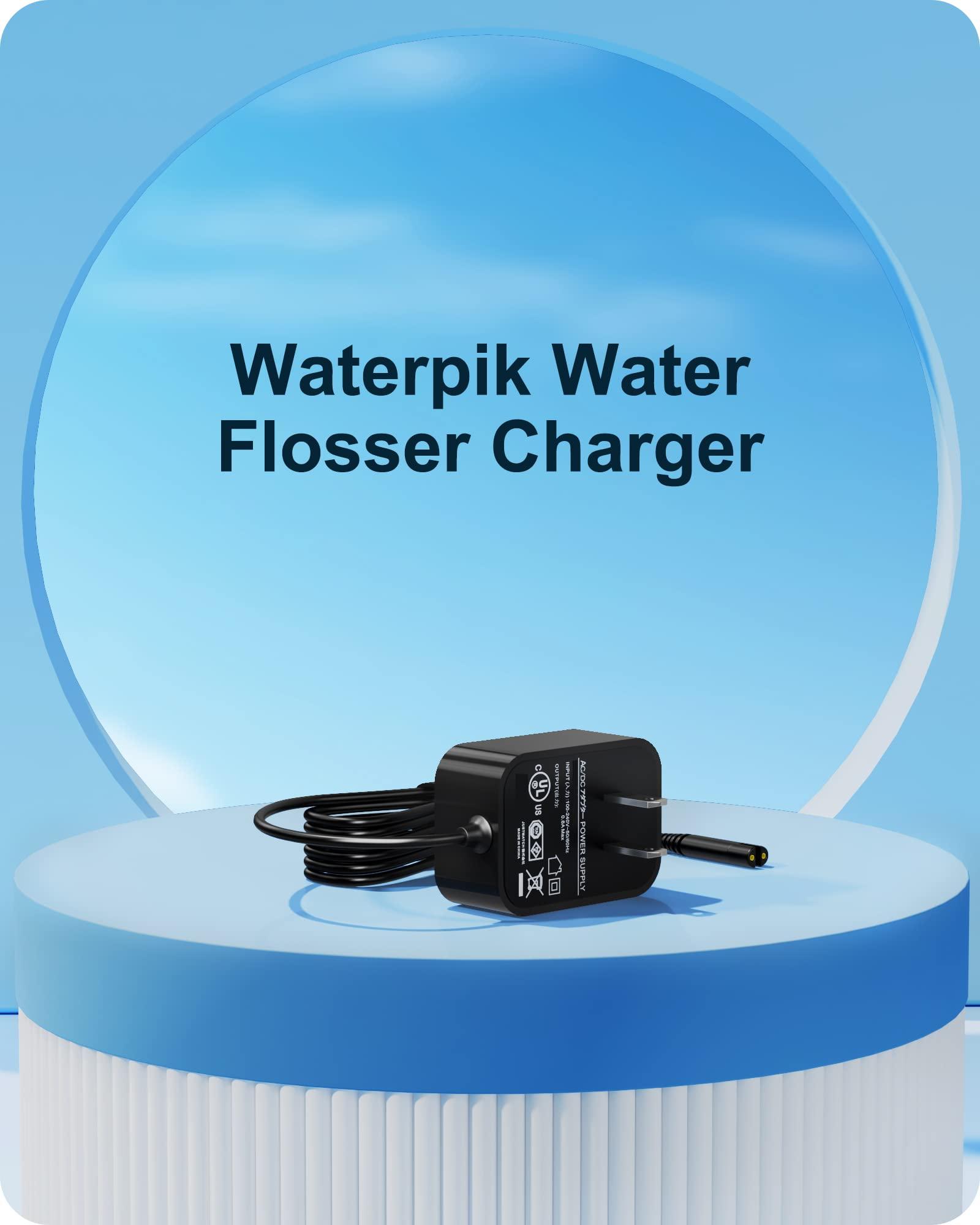 VHBW VHBW for Waterpik Replacement Charger, Compatible with Waterpik WP360 WP360W WP462 WP462W WP450 WP450W Water flosser Power Cord
