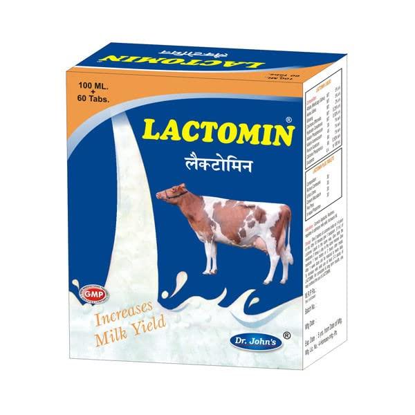 Homoeomeds LACTOMIN 100ML + 60 TABLET 100 GMS JOHN VETERNARY M