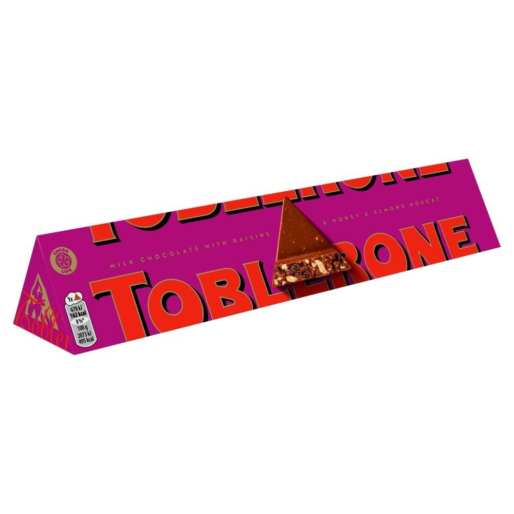 Toblerone Toblerone Milk Chocolate With Fruit & Nut, 360g