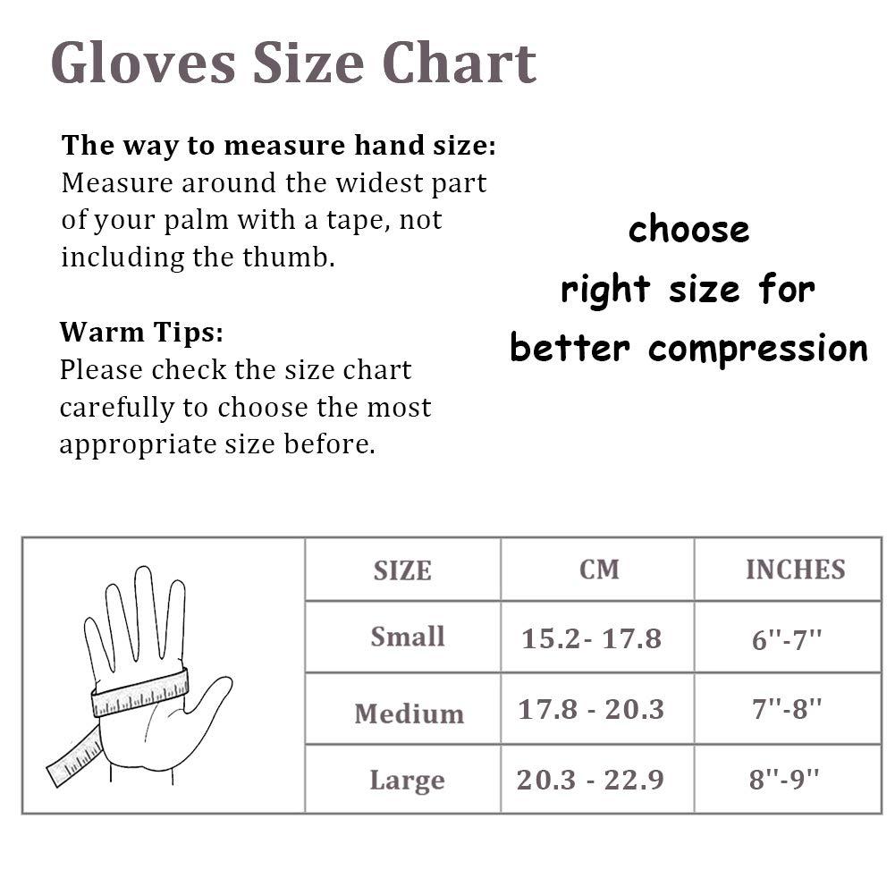 Rimonasure Arthritis Compression Gloves for Men Women for Arthritis Hands, Fingerless Arthritis Gloves for Rheumatoid and Osteoarthritis, Compression Gloves for Arthritis Pain Relief (Medium)