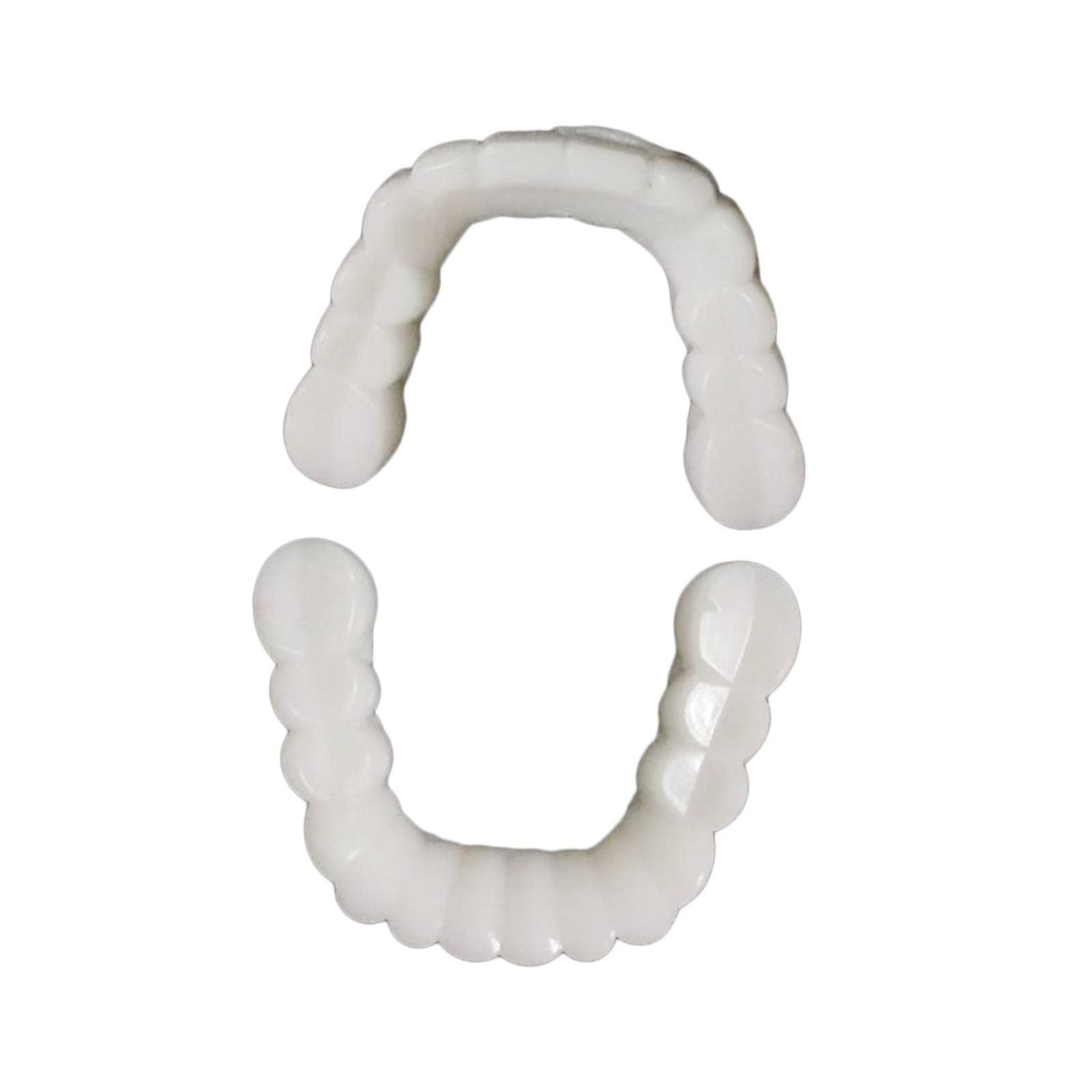 T.O.G. T.O.G. Resin Teeth Veneers Comfortable Dentures Tooth Cover Removable Reusable Upper Lower Cover