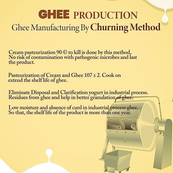 LEELADHAR Liladhar Buffalo Desi Ghee Clarified Butter Danedar Ghee 100% Unadulterated Pure Fresh Desi Ghee Improves Bone Health and Digestion No Added Preservatives Shuddh Ghee (Pack of 2 500 Gr)
