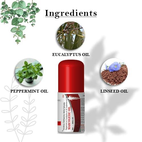 Generic Marcogesic oil Roll on 50 ml | Pain Relief Oil, Relieves Joint Pains & Body Pains | Made With Natural Ingredients