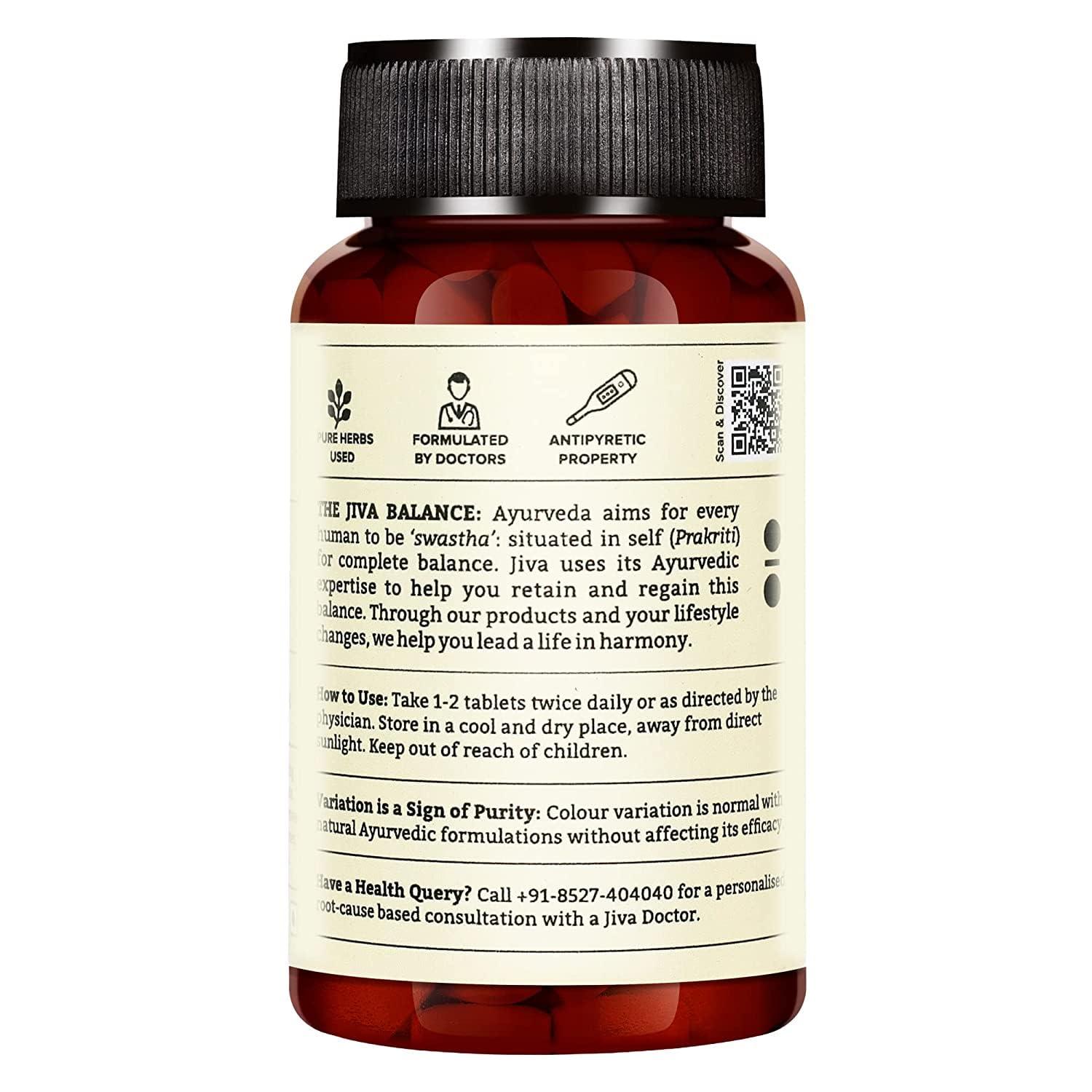 Jiva Jiva Cough & Cold Combo | Kasna Syrup 200ml | Ayurvedic Chyawanprash 1Kg | Flucon 120 Tablet | (Combo of 3)