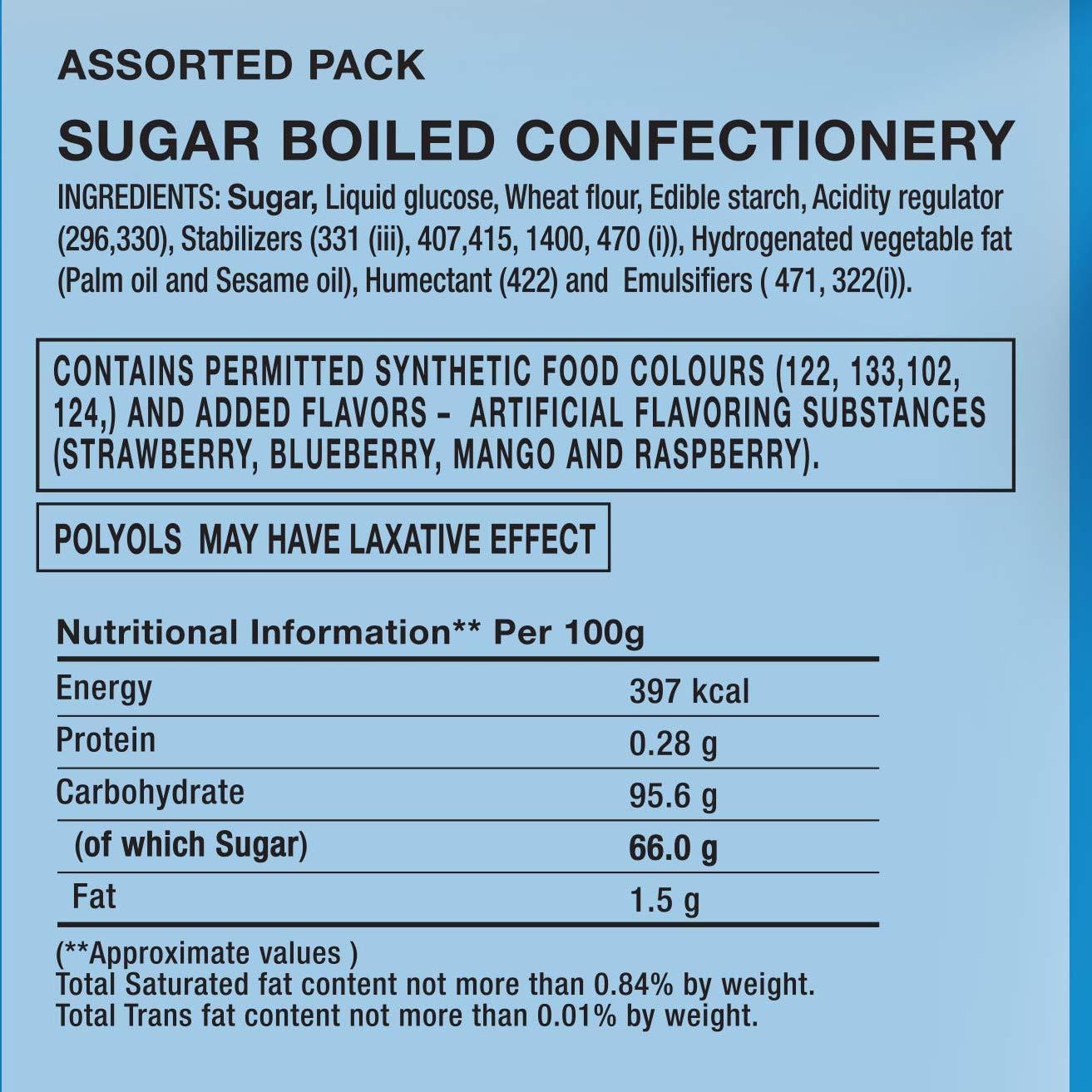 JOLLY RANCHER Jolly Rancher Triple Pop Assorted Pouch 608gm (Pack of 3)