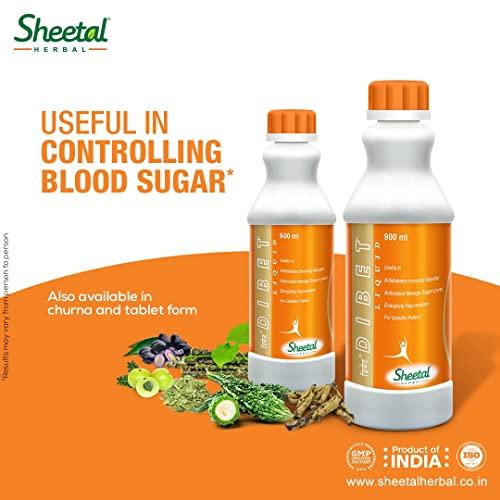 SHEETAL HERBAL Sheetal Herbal DIBET LIQ 600ML - 100% Natural Herbal Product without Side Effect