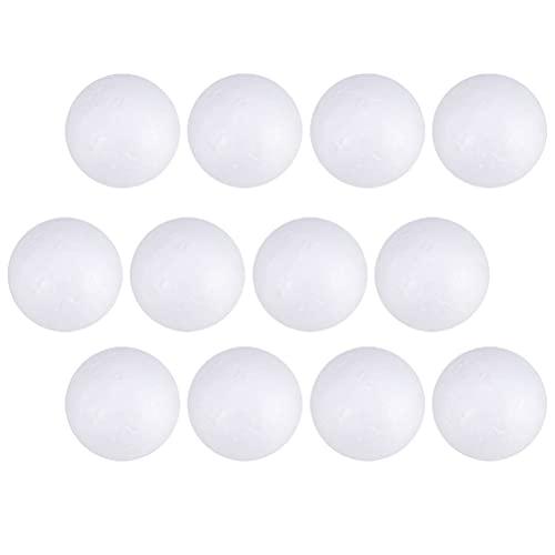 HEALLILY Funny DIY Easter Eggs Blank Bubble Round Balls Ornaments Painting Materials