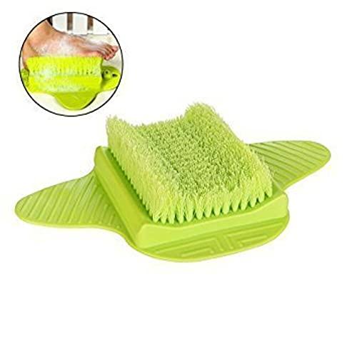 Wrixty Wrixty Foot Scrub Brush Exfoliating Foot Scrubber For Shower Spa For Adults Foot Massage Brush Remove Feet of Dead Skin Brush For Cleaning (Multicolor)
