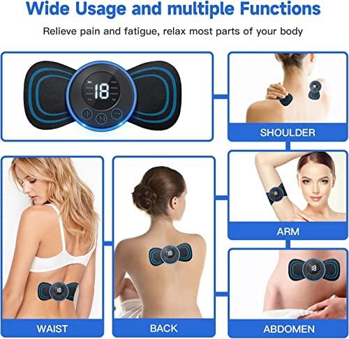 SVK DREAM SVK Dream Wireless Portable Rechargeble Full Body Massager for Pain Relief Neck Massager with EMS Technology Microcurrent Cervical Spine Massager for Body Pain