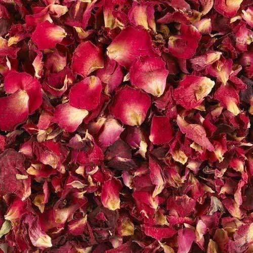 FreshoCartz FreshoCartz Sun Dried Rose Petals | Edible Rose Leaves | Gulab Patti for for Skin Care/ Herbal Tea/ Toppings for Indian Sweets (400gm)