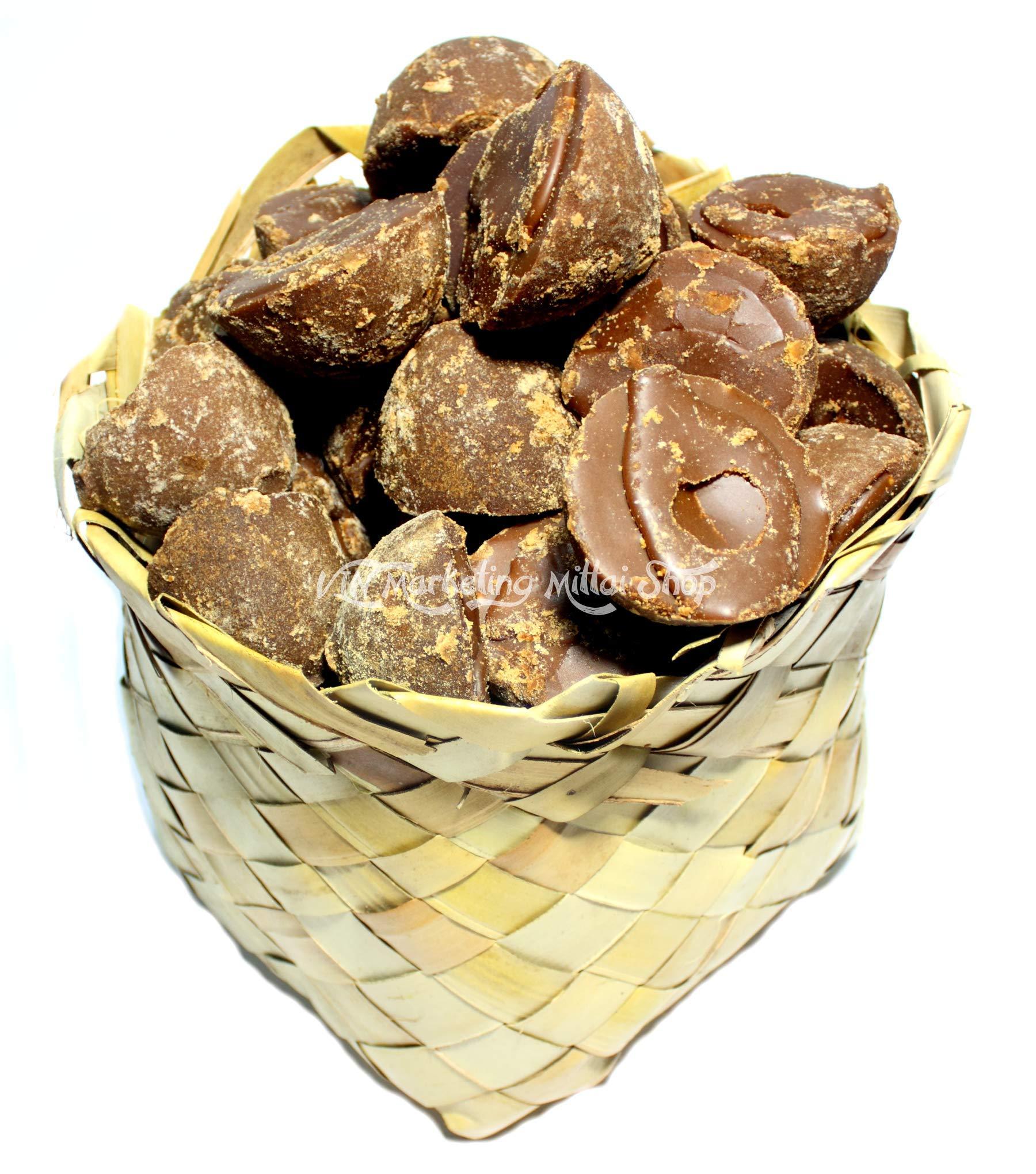 Udankudi Udankudi Natural Palmyra Jaggery 250gm & Palmyra Sugar 250gm | Combo - | Karupatti | Panakarkandu - Palm Jaggery | Palm Candy