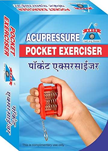 ANCS ANCS Acupressure Pocket Finger Exerciser Gripper for Hand/Palm with Pressure Points (Multicolor)