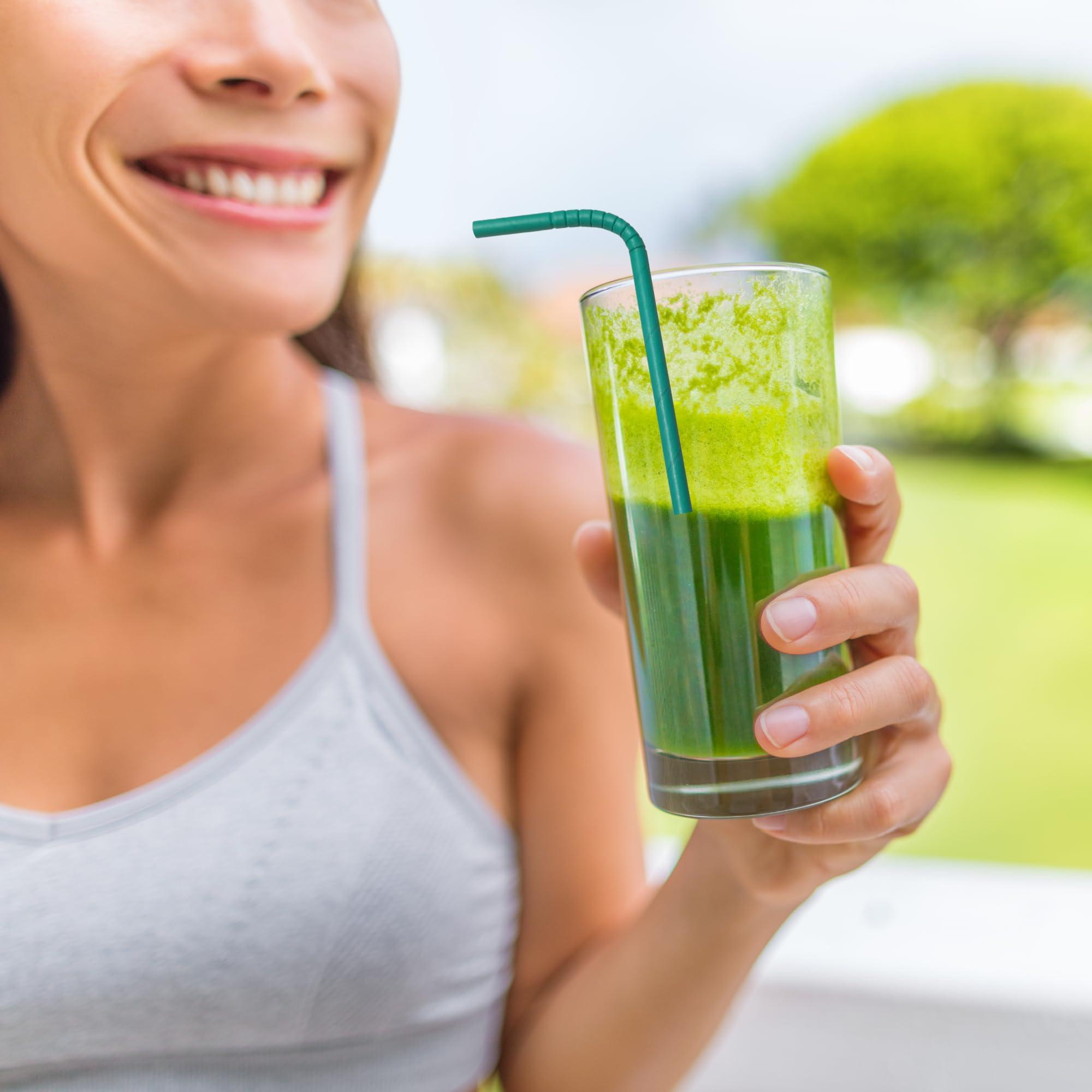 Wiies Straw 7 mm Pack of 50 Pcs Bend Paper Straw 7.5 inch Ecofriendly Straws Aqua Fancy Straws for Drinking Juice Party Straw Pack Paper Straws for Drinking Juice Disposable Paper Straw