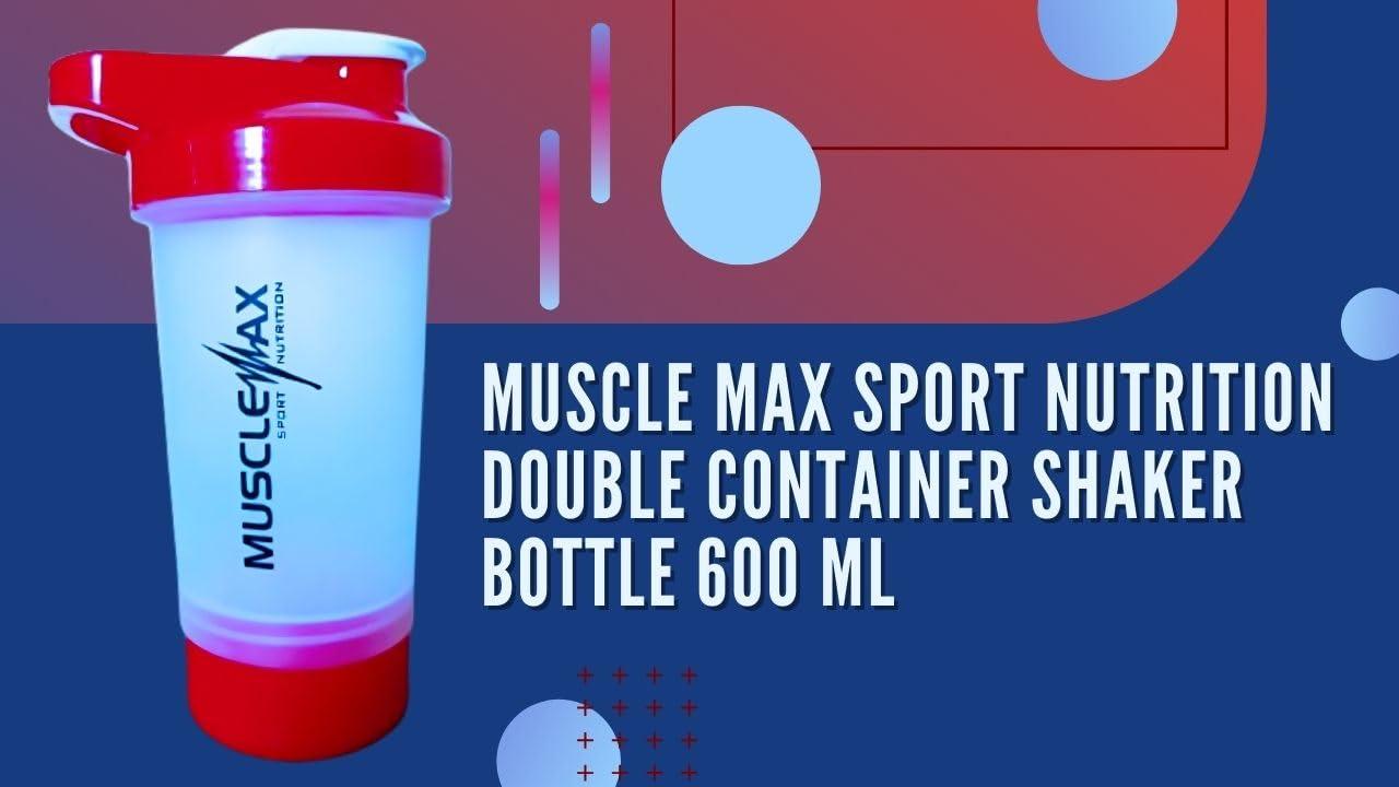 MUSCLE MAX SPORT NUTRITION Muscle Max Advanced Weight Gainer Supplement Powder 3kg weight 6.6lbs 100 Serving per Container with Free Shaker S-shirt (Vanilla)