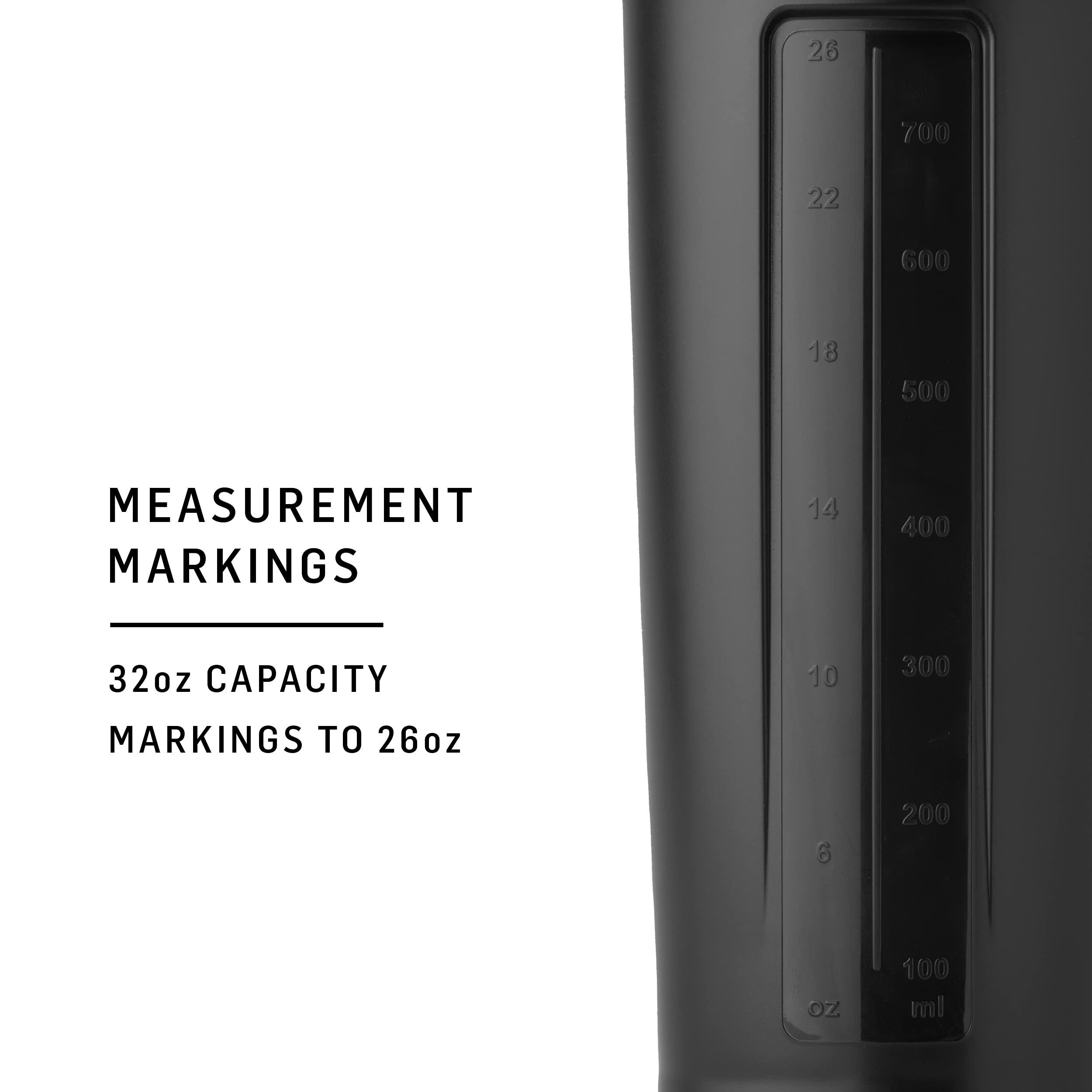 Blender Bottle BlenderBottle Classic V2 Shaker Bottle Perfect for Protein Shakes and Pre Workout, 32-Ounce, Ocean Blue