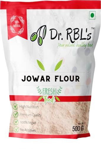 Dr. RBL\'s Dr. RBL\'s Jowar Flour | Sorghum Flour Jowar Atta | Rich in Protein Millet Flour/Atta| 100% Fresh & Natural | High Protein | Immunity Booster Gluten Free | Pack of 6-3 KG