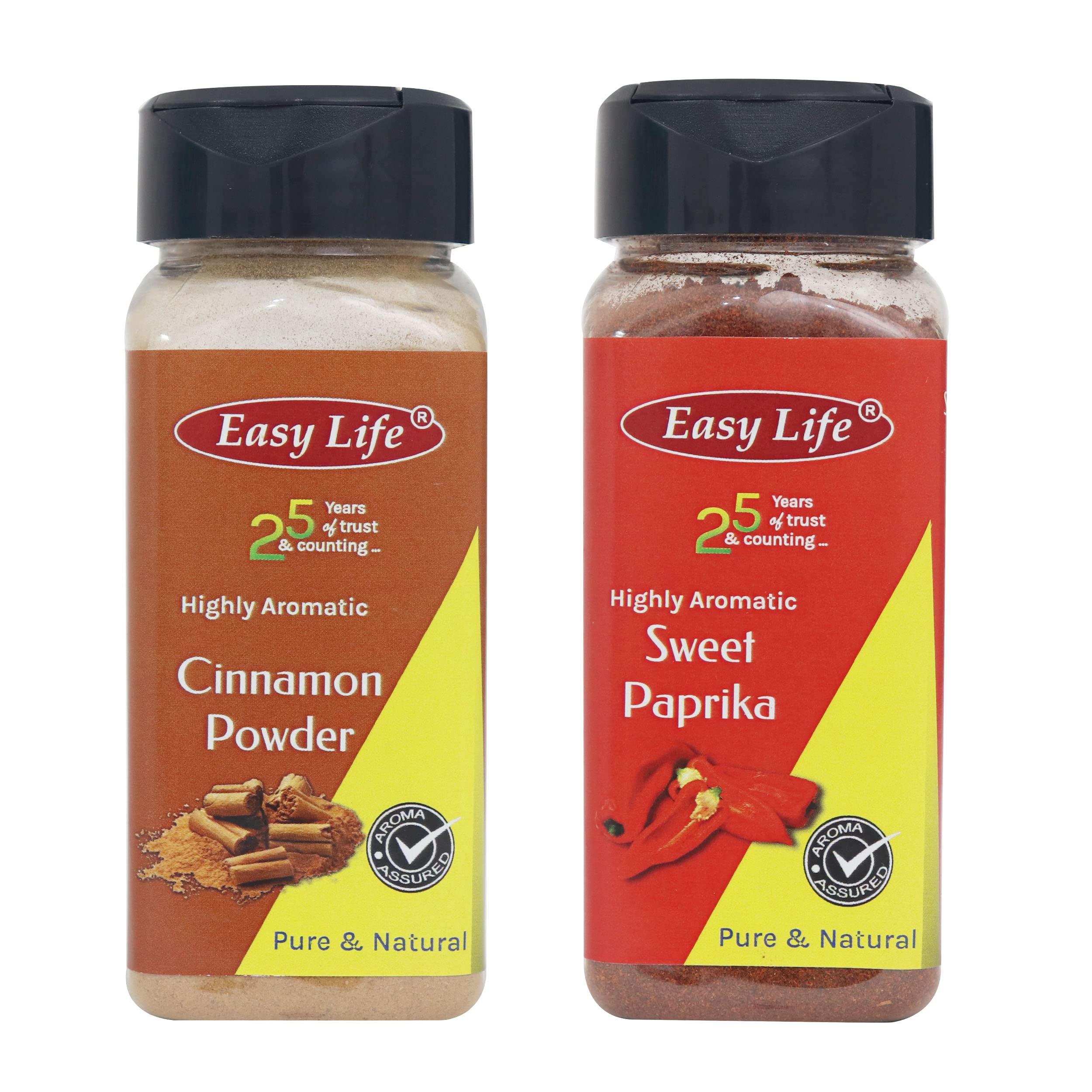 Easy Life Easy Life Cinnamon Powder 60g with Sweet Paprika 55g Combo