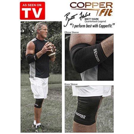 Copper Fit EL-Copper Fit Original Recovery Elbow Sleeve, Large- Original As Seen On Tv