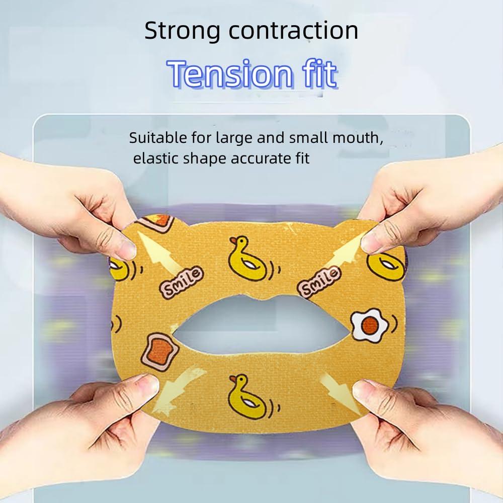 Kofati Anti-Snoring Sticker non-woven fabric Anti-Snoring Sticker Mouth Correction Sticker Mouth Tape for Sleeping,Kids Sleep Strips, Mouth Strips for Sleeping,for Children Adult Night Sleep(30 pcs)