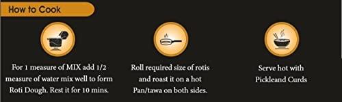 aaharyum Methi Thepla | Gluten Free | No Wheat | Fenugreek Leaves | Instant Soft Theplas | Pack of 2