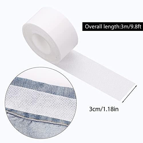 Style Keepers Style Keepers 2 Rolls Sweat Pads Collar Protector Disposable Shirt Tape for Collar Hat Self Adhesive Invisible Neck Liner Tape Patches Sweat Protector Against Collar Sweat Stain