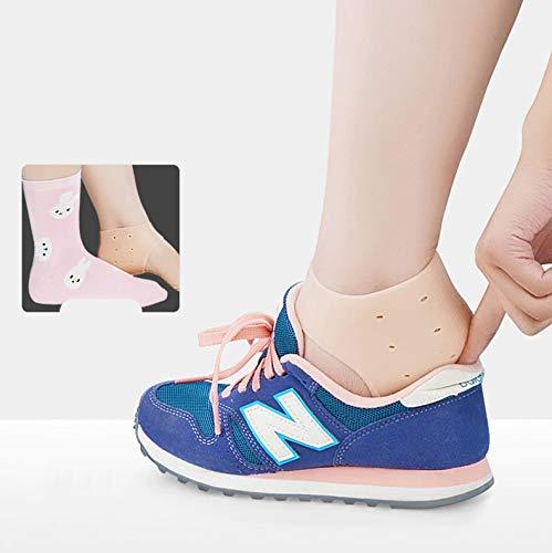 ONPRIX ONPRIX Silicone Feet Care Heel Socks Moisturizing Gel Heel Thin Socks with Hole Cracked Foot Skin Care Protectors Foot Care Tool