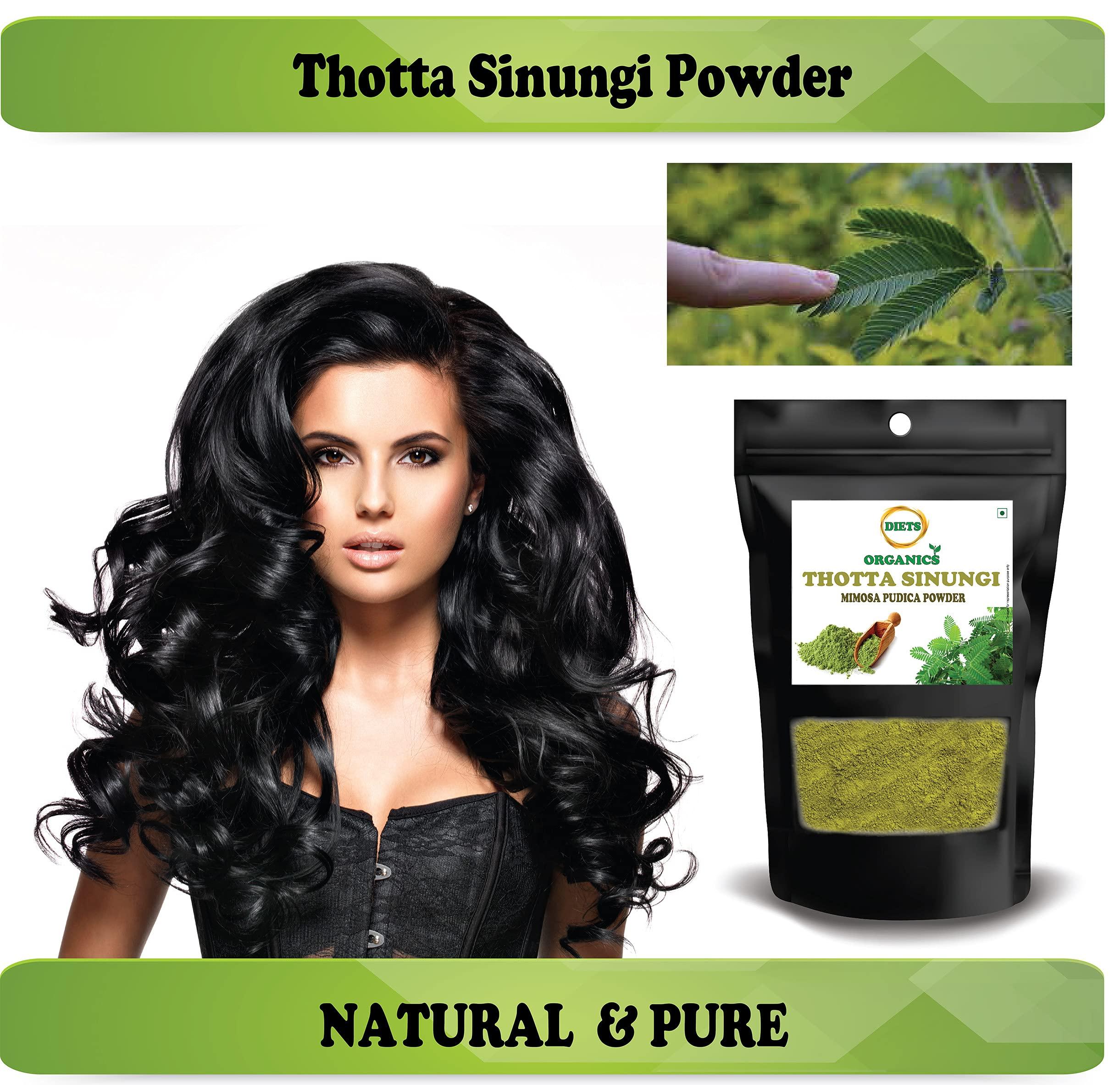 DIETS ORGANICS Diets Organics Thotta Sinungi powder -25 g/Mimosa Pudica Powder/Sleepy Plant Powder/Sensitive Plant Powder/Mudatha Damara/Lajalu/Muttidare Muni/Thottavadi/Ajalikalika-25 G