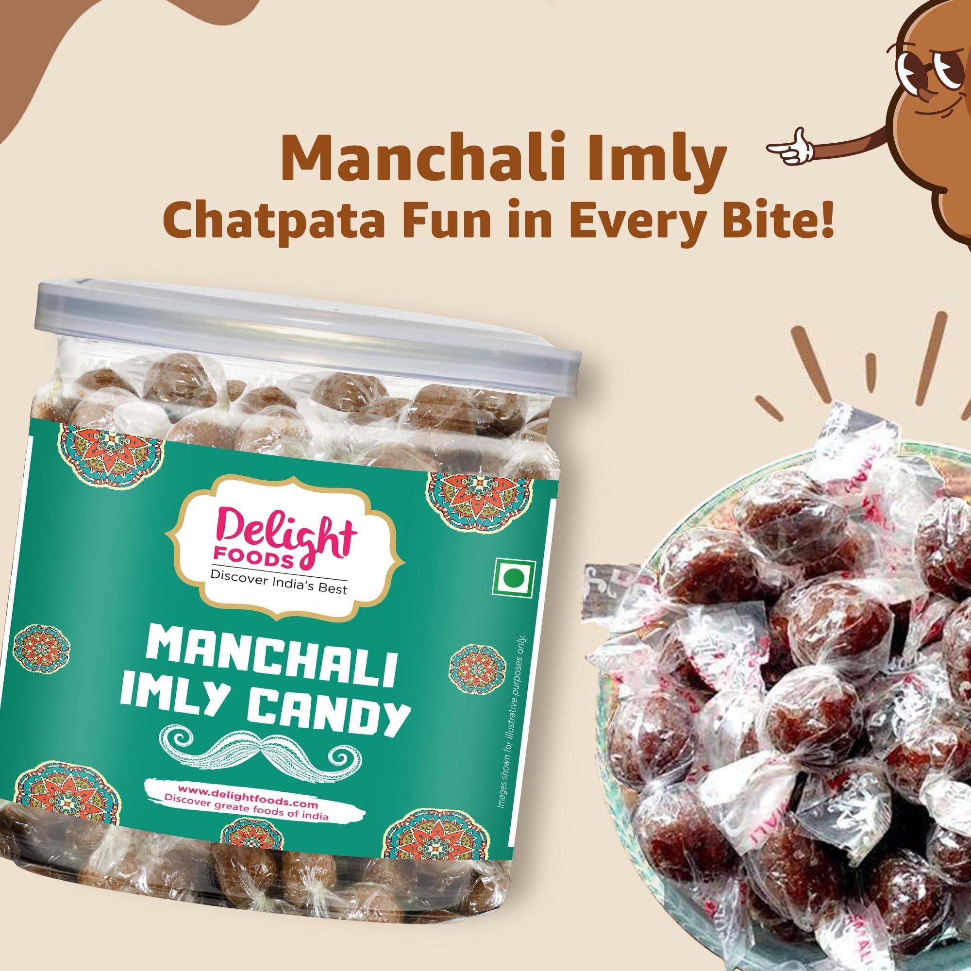 Delight Foods Delight Foods Manchali Imli (Tamarind) Candy - 300g, Traditional Churans, Mukhwas & Paan - Hygienically Packed -