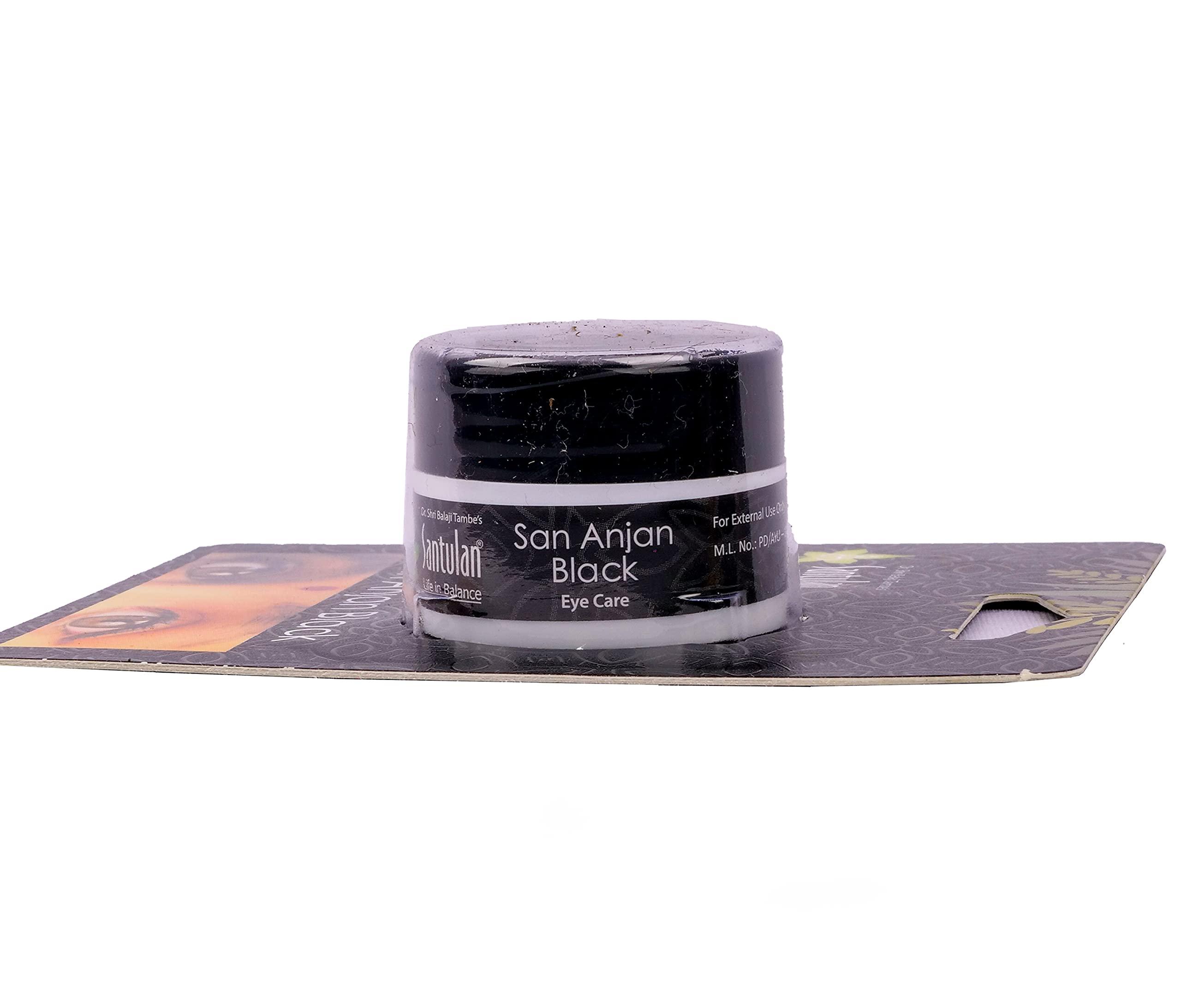 Golden Oldie Herbs Santulan Ayurveda, San Anjan Black - 2GM Each, (Pack Of 1), For Eyes Care
