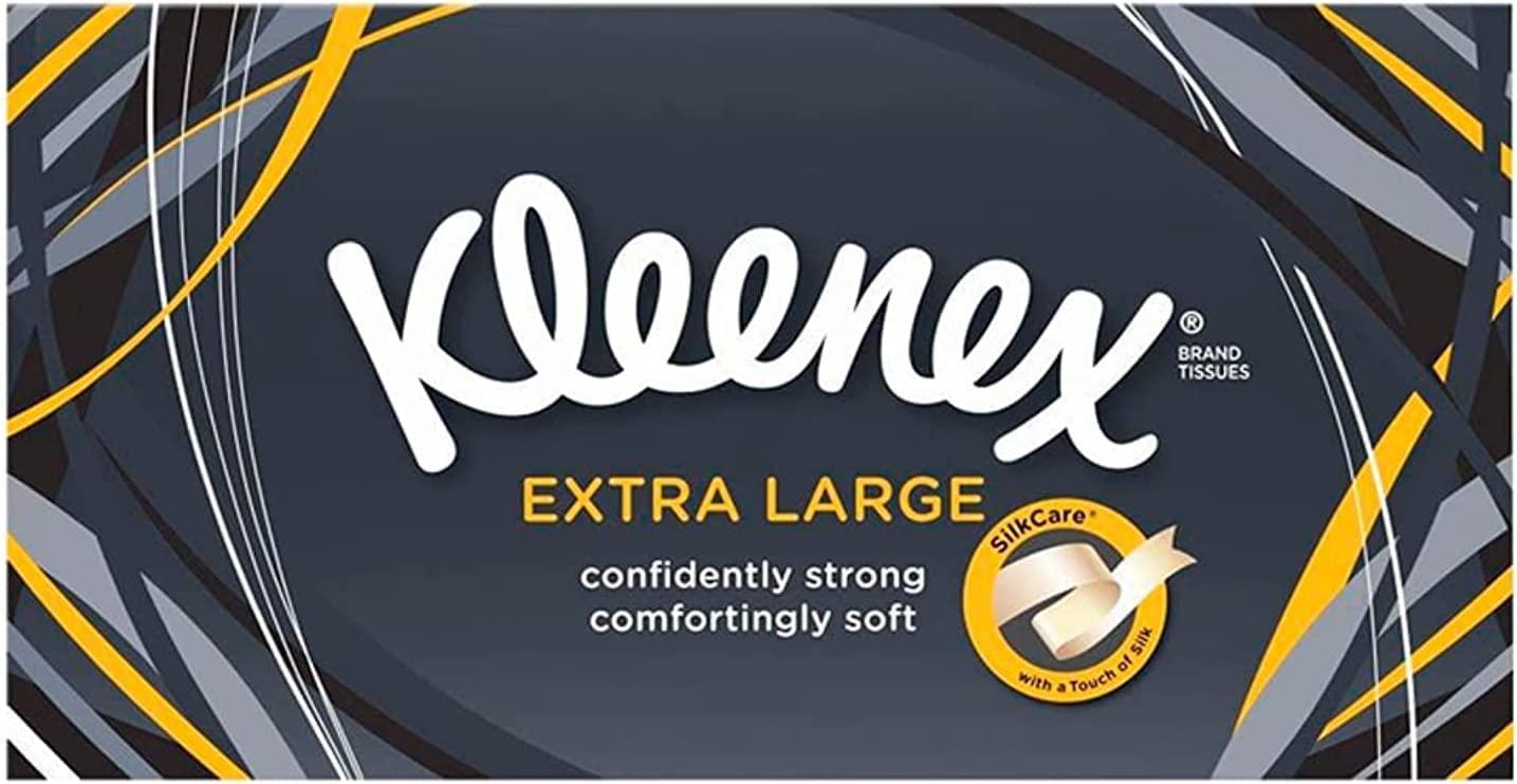 Kleenex Kleenex Extra Large Strong & Soft Facial Tissue 2ply 90's | Pack of 2