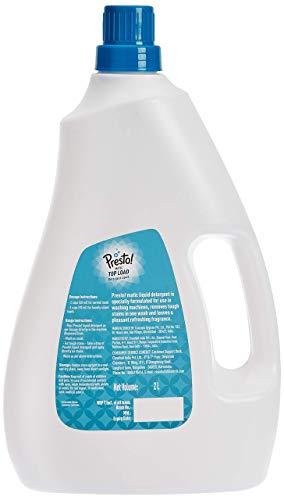 Presto! Amazon Brand - Presto! Matic Top Load Detergent Liquid - 2 L & Amazon Brand - Presto! Dish Wash Gel - 2 Litre (Lime)