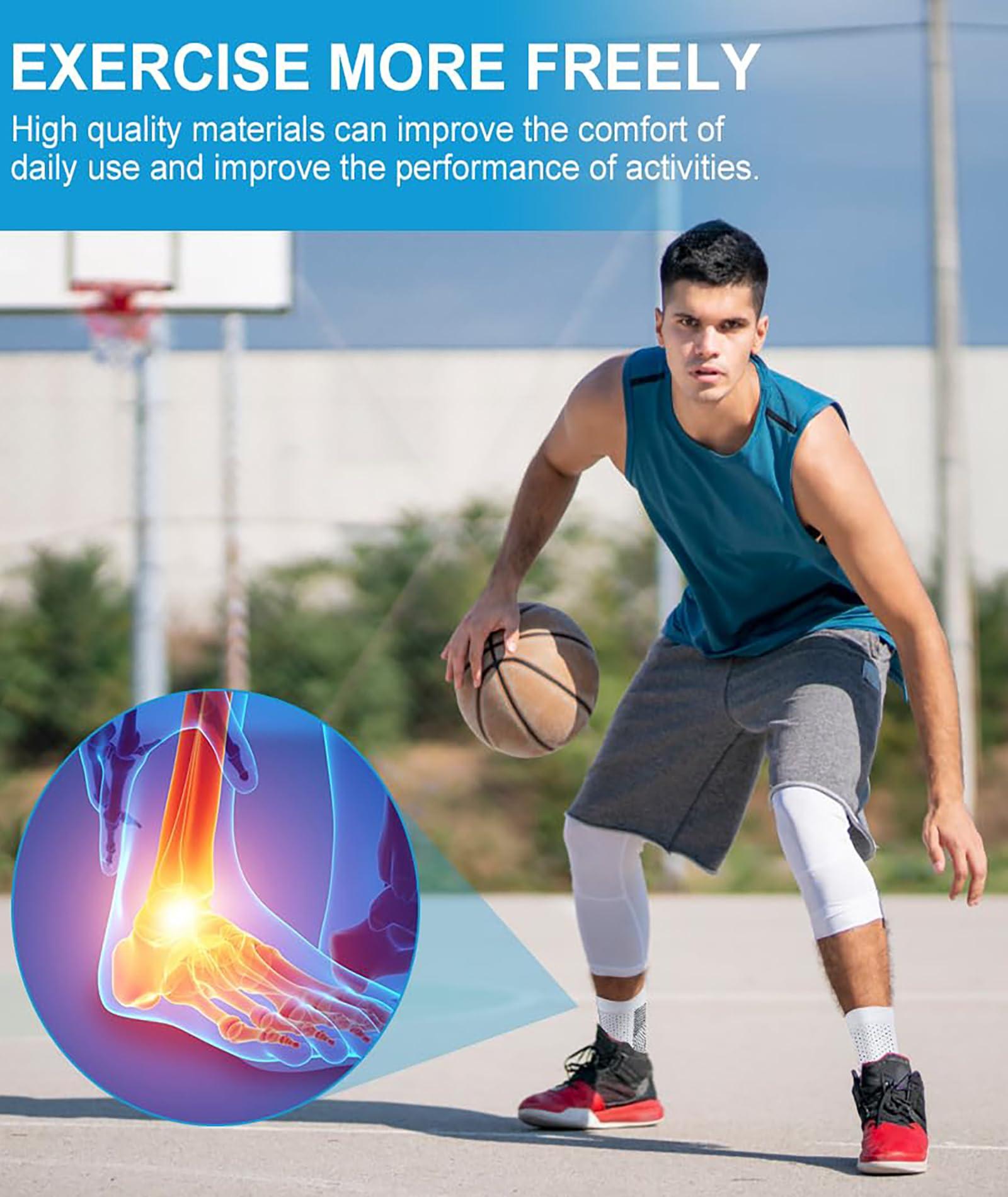 NUDFSY 4 Pair Compression Socks for Women, Compression Socks for Men, Open Toe Neuropathy Pain Relief Socks Neuropathy Socks, Pain Relief Socks Bamboo Compression Socks, Neuro Socks For Heel Pain Relief, Ankle Support & Plantar Fasciitis