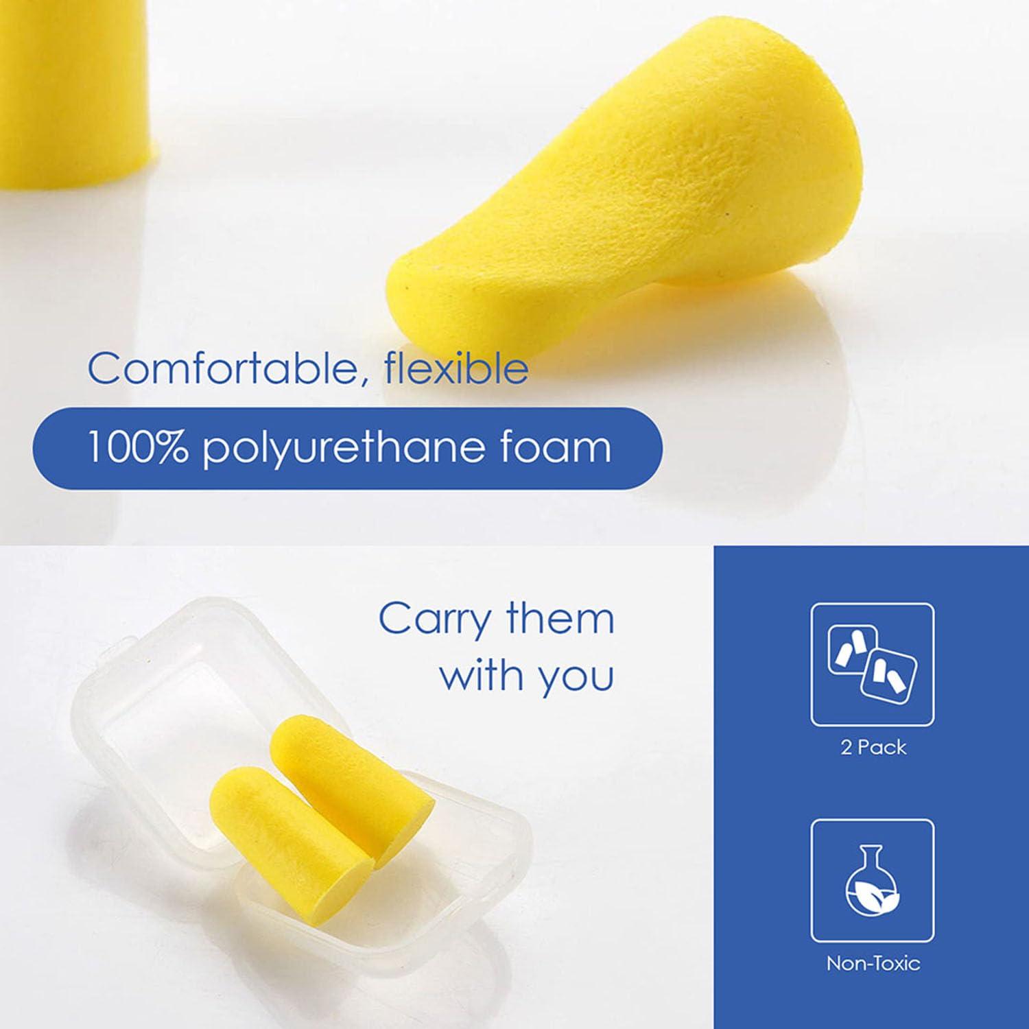 Travel Blue Travel Blue Yellow Ear Plug Pack of 2