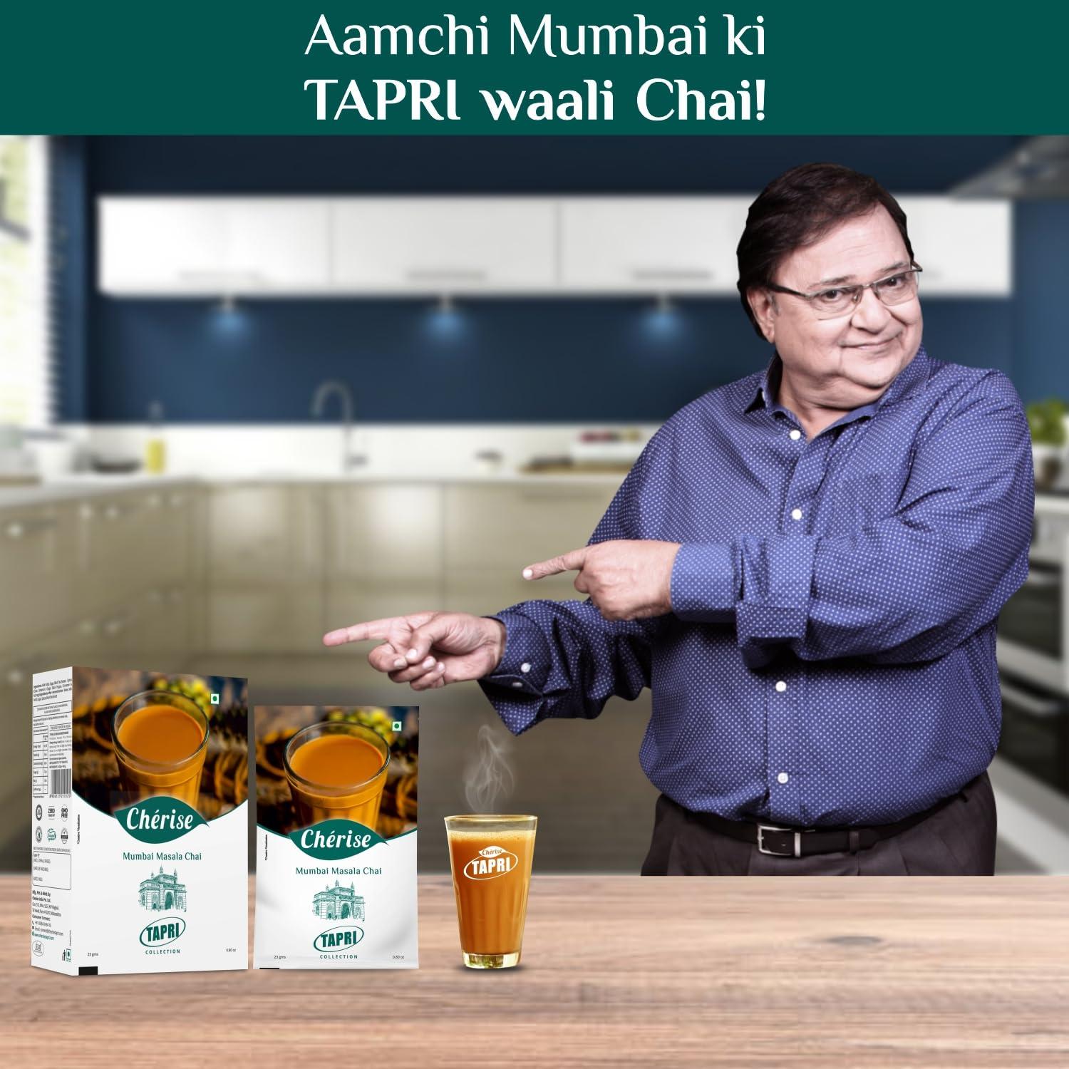 Cherise Cherise Tapri Premium Mumbai Masala Chai, Instant Tea Premix (1 kg Pouch)