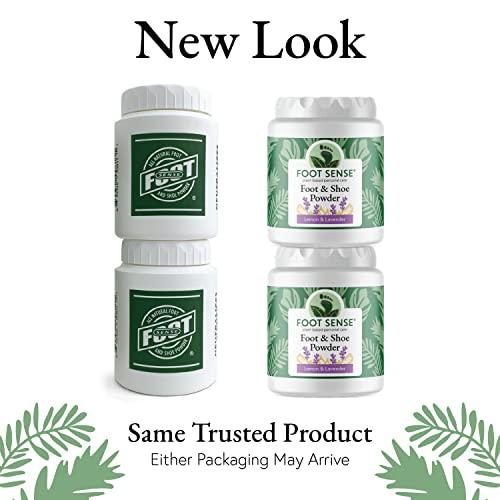 Foot Sense FOOT SENSE All Natural Smelly Foot & Shoe Powder - Foot Odor Eliminator lasts up to 6 months. Safely kills bacteria. Natural formula for smelly shoes and stinky feet. (1 Pack 50G)