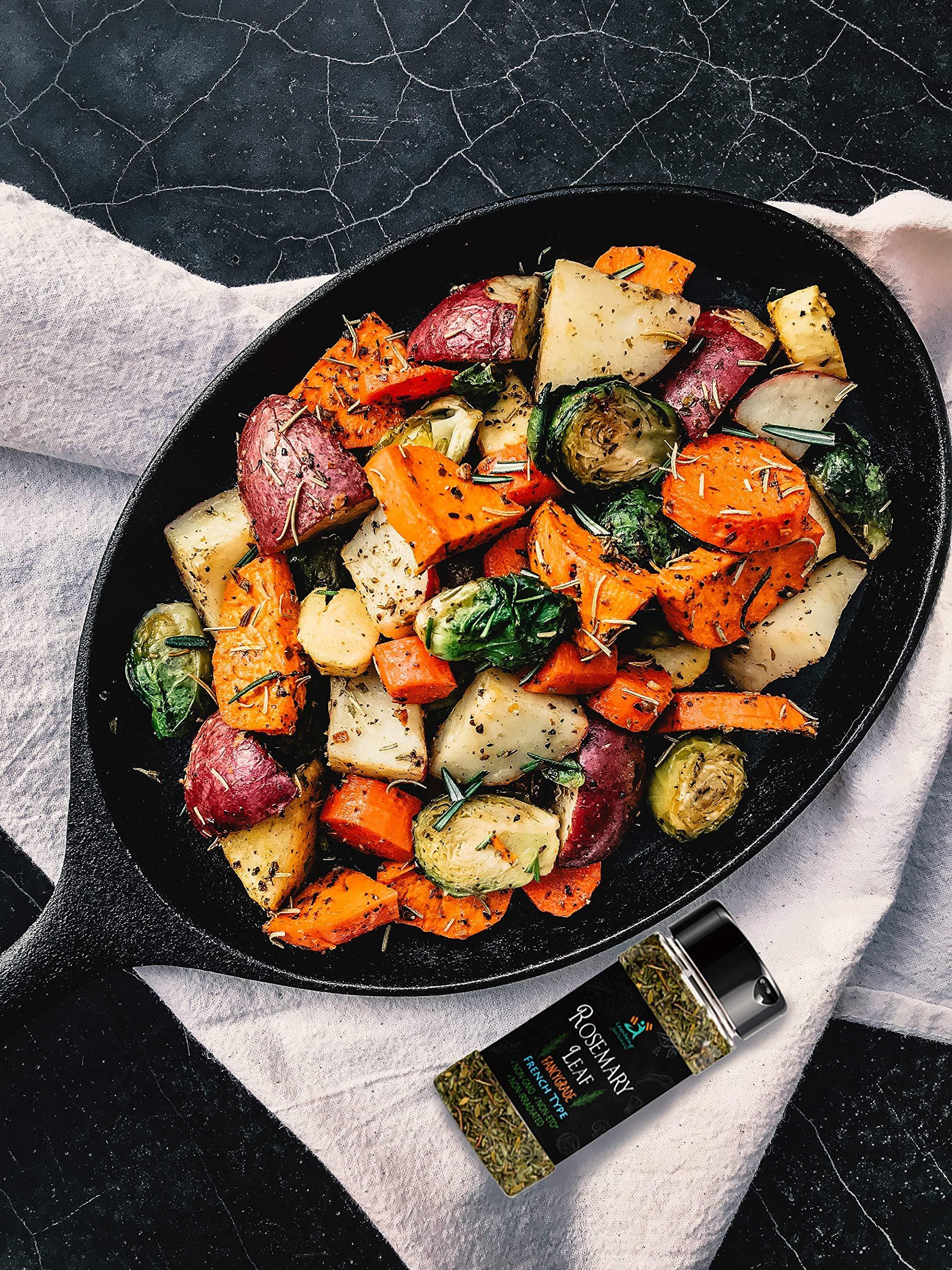 LEANBEING Leanbeing Organic Rosemary Leaves 50Gm For Seasoning,Culinary Use And Reducing Stress