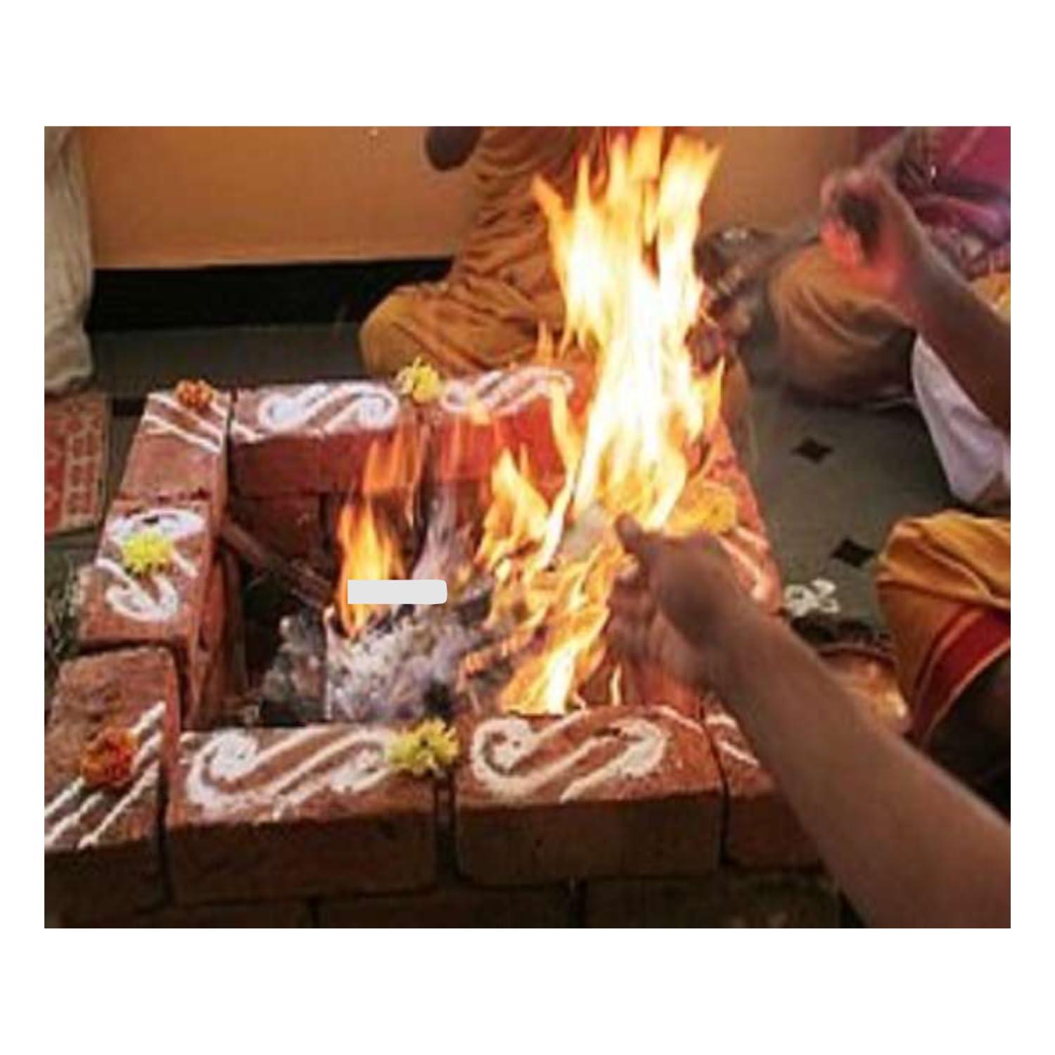 DHANANJYA DHANANJYA Natural Hawan Poojan Samigri for Vedic Yagya Pujan Havan Worship Puja Pooja Samagri (800 g)