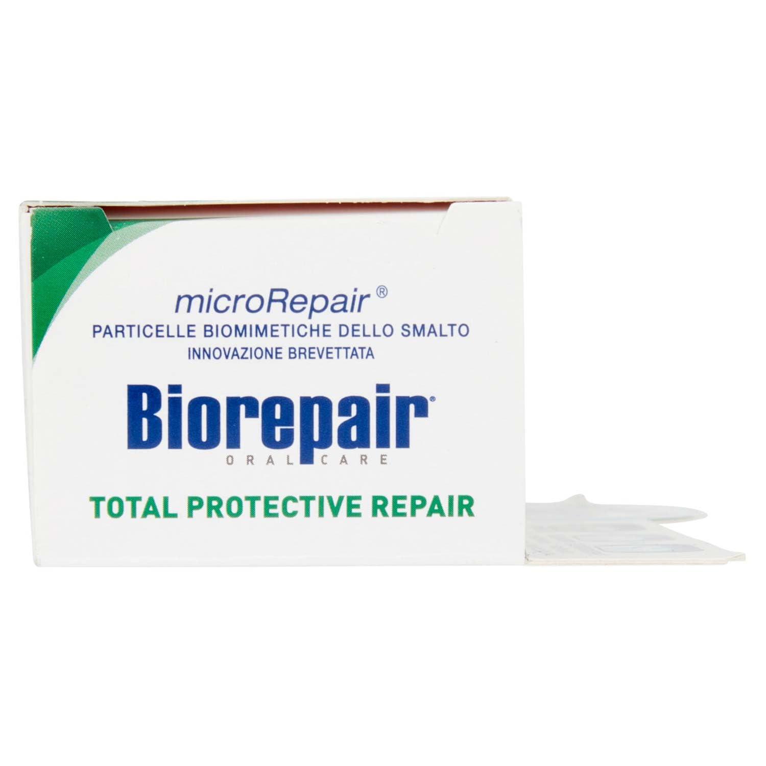 Biorepair: Biorepair: \"Total Protective Repair\" Toothpaste with microRepair, New Formula - 2.5 Fluid Ounce (75ml) Tube [ Italian Import ]