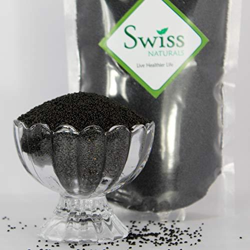 Swiss Naturals Swiss Naturals Basil Seeds Organic | Sabja Seeds | Takmaria | Tukmariya Seeds | 250 gm