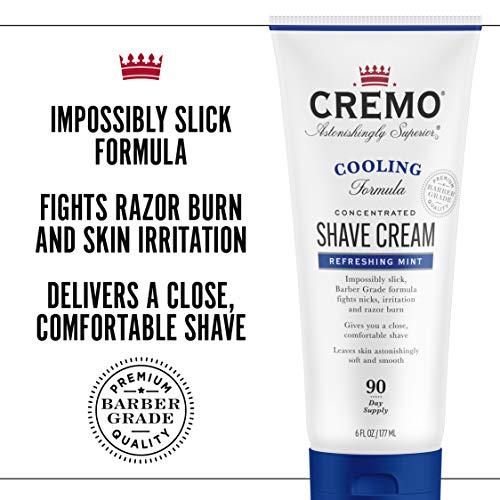 Cremo Cremo Cooling Shave Cream, Astonishingly Superior Shaving Cream for Men, 6 Fluid Ounce