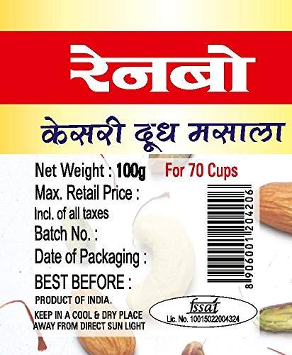 Rainbow Rainbow Kesari Milk Masala ( 100g )