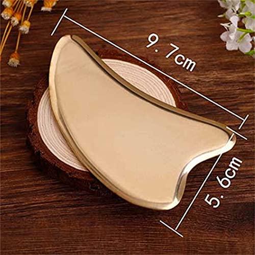 Dorakitten Dorakitten Gua Sha Facial Tool Brass Heart Shape Professional Natural Lightweight Scraping Massage Tool Gua Sha