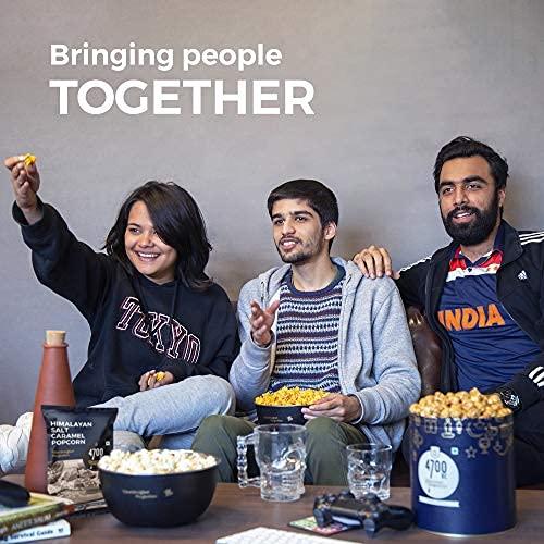 4700BC 4700BC Himalayan Salt Caramel Popcorn, Pouch, 60g (Pack of 4)