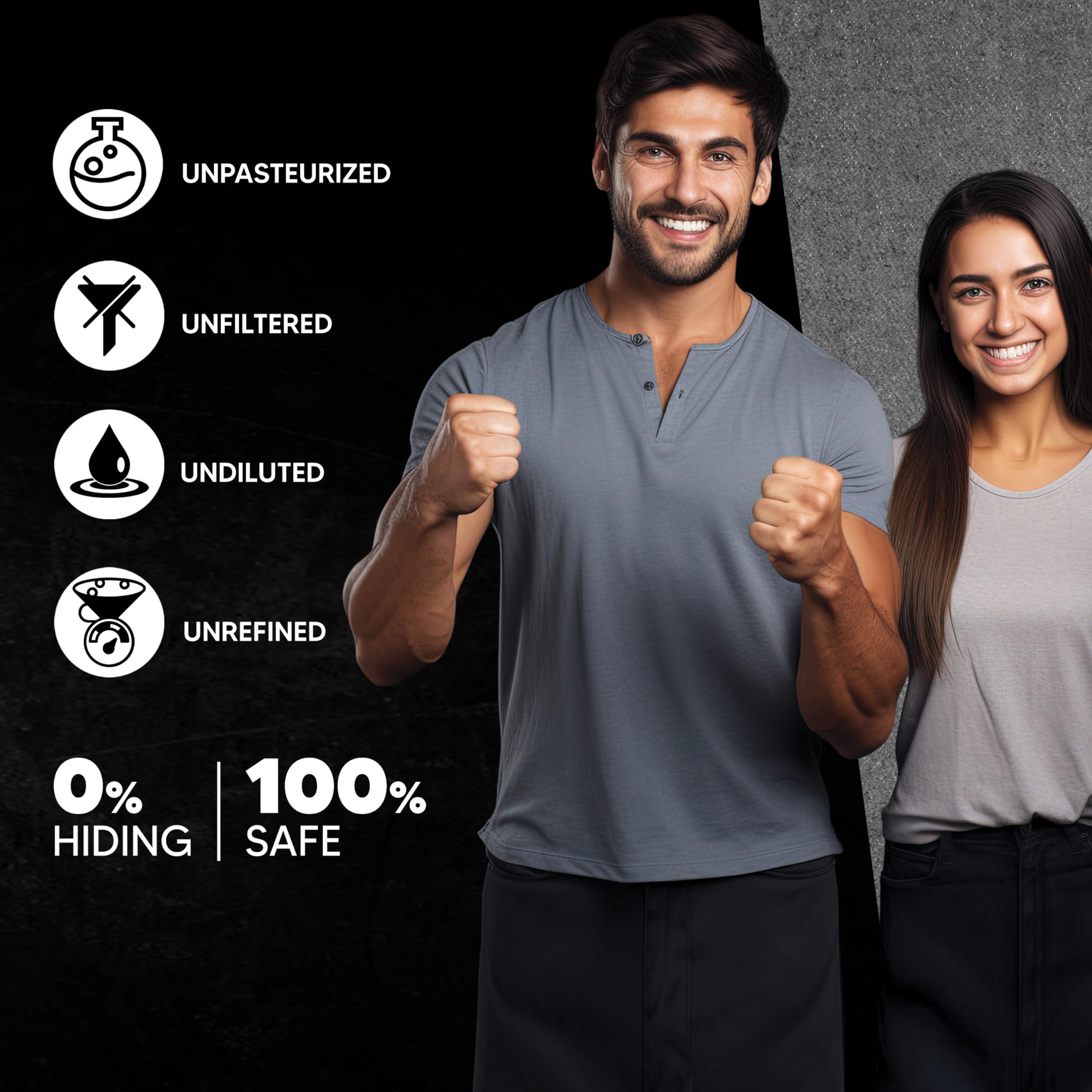 Asitis Nutrition AS-IT-IS Nutrition Raw Apple Cider Vinegar with Mother 500ml- Undiluted & Unfiltered