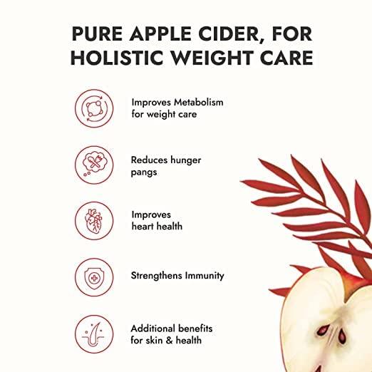 Kapiva Kapiva Himalayan Apple Cider Vinegar With Mother Vinegar 500Ml, Liquid Super Saver Pack Of 2