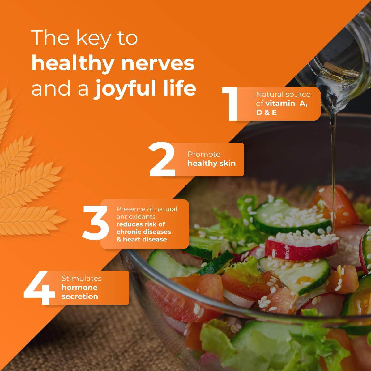 SUNPURE Riso Physically Refined Rice Bran Oil 5L | Cooking Oil for healthy heart | Edible Vegetable Oil | Rich in Natural nutrients like Vitamin A, D & E | Helps to boost immunity | Chemical Free Oil | Preservative Free