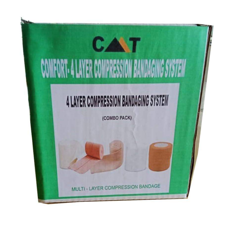 Generic Comfort 4 Layer compression bandaging system (COMBO PACK)